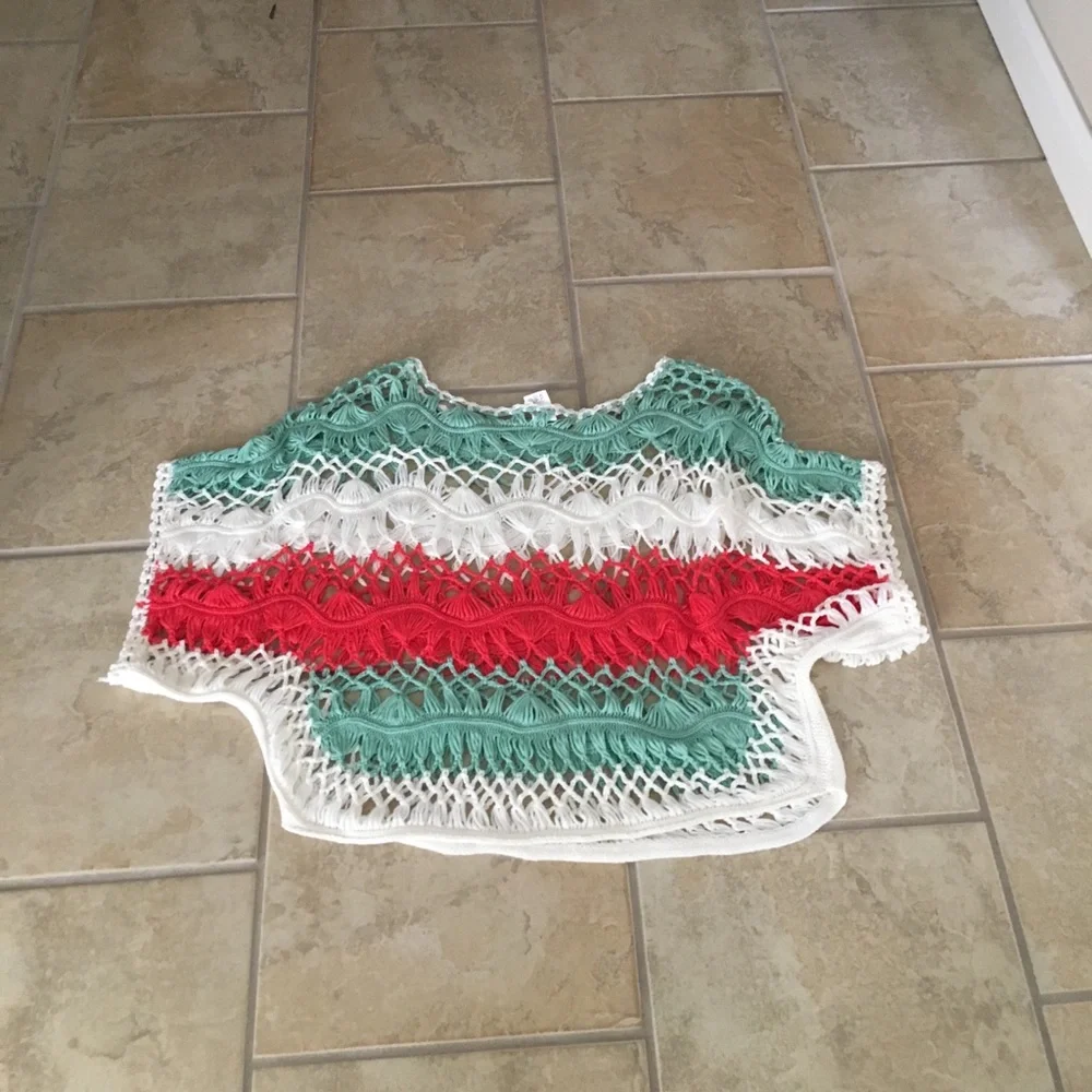 Crochet pullover sweater - Picture 2 of 2